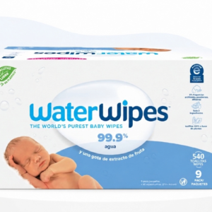 WaterWipes® Toallitas Húmedas para Bebé (540 unidades)