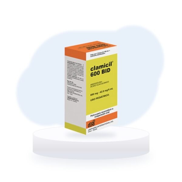 Clamicil 600 BID Pediatric Suspension 100 ml